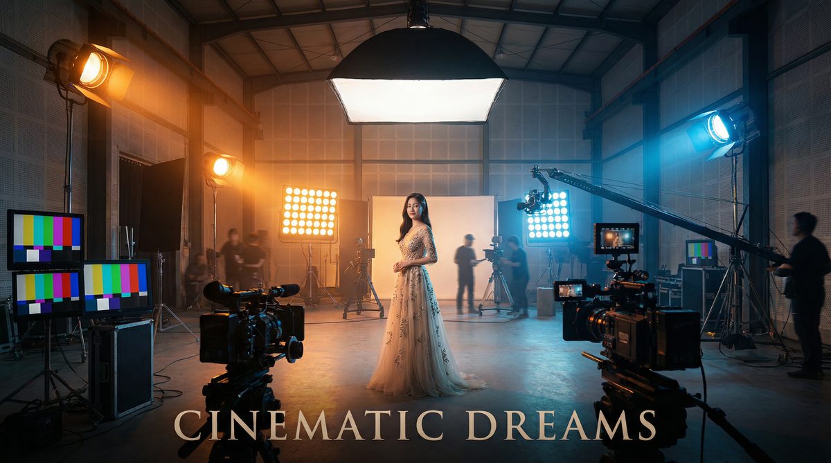 行情软件影视传媒制作现场