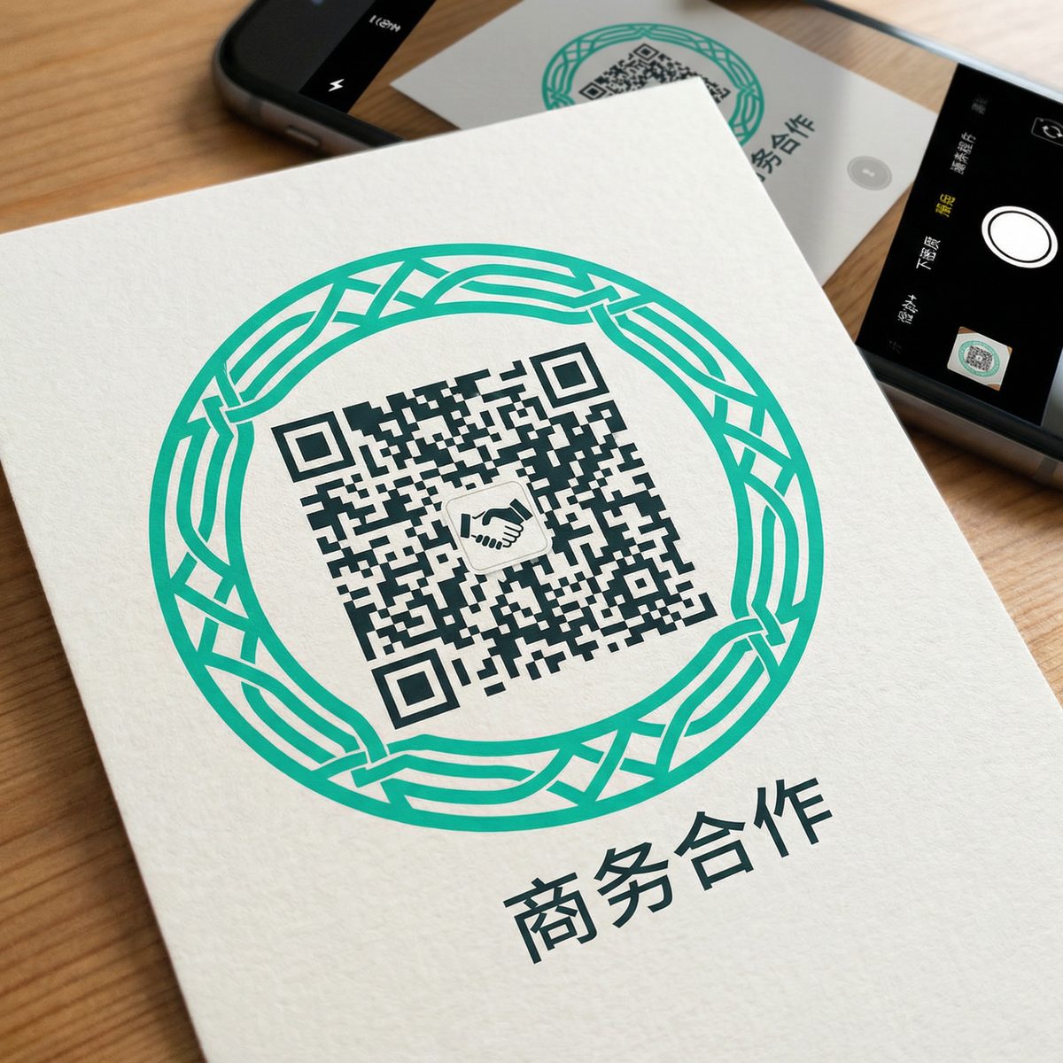 行情软件商务合作二维码