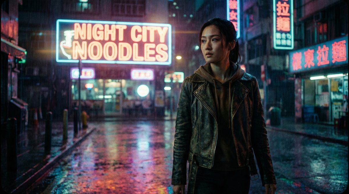 行情软件原创影视短片《霓虹迷途》视频